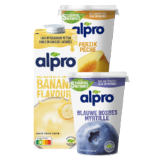 Alle Alpro houdbaar of gekoeld